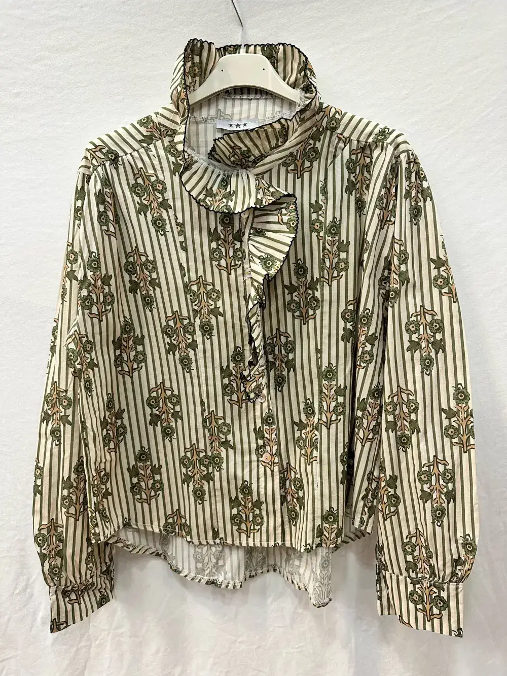 Mimi & Gogo - Vente Chemise à col boutonné – femme - Chemise imprimée à Bohême @7038_ChImpABoheme3