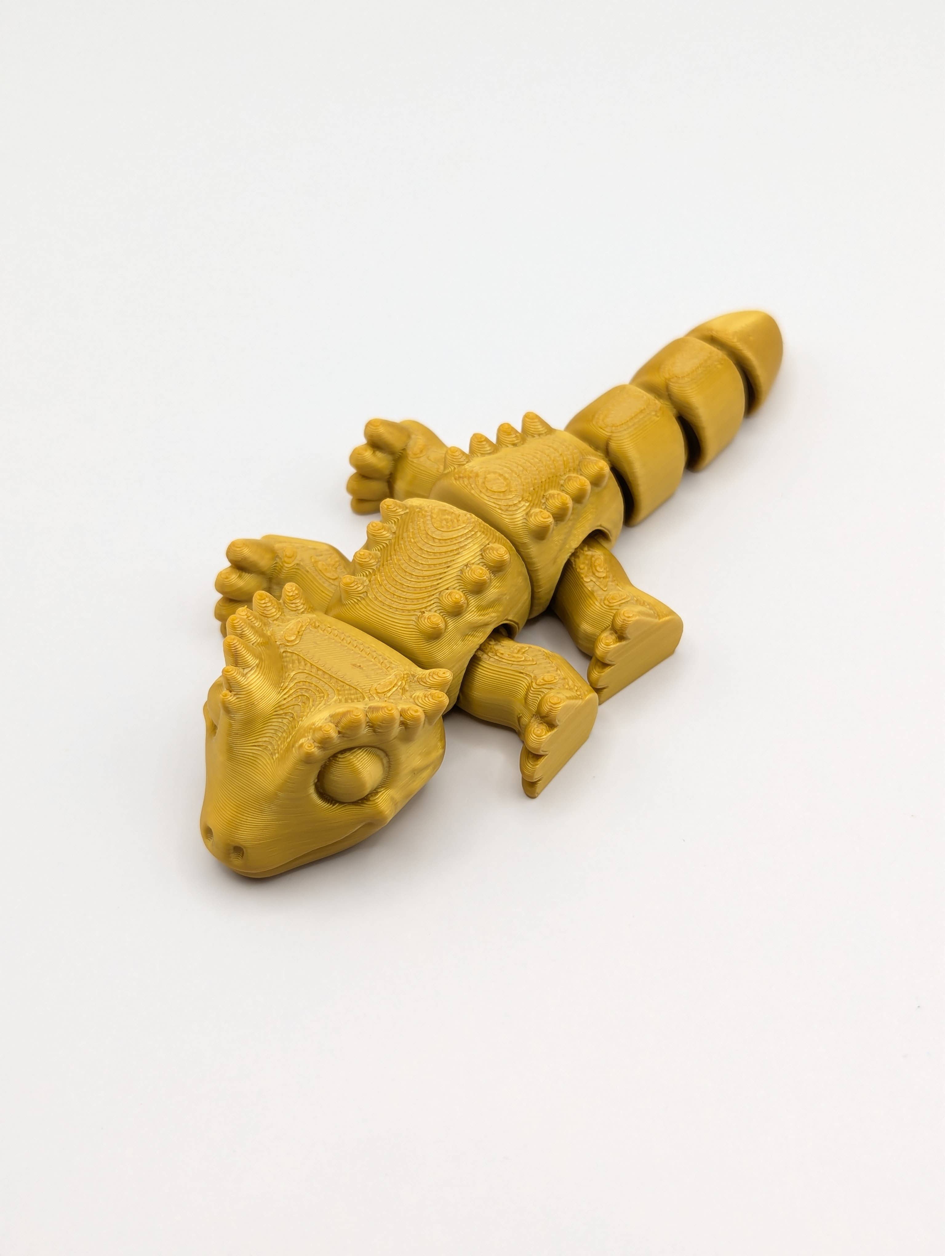 The Midnight Oil - Wholesale Fidget Toy - Kids - 3D Printed Crested Gecko5