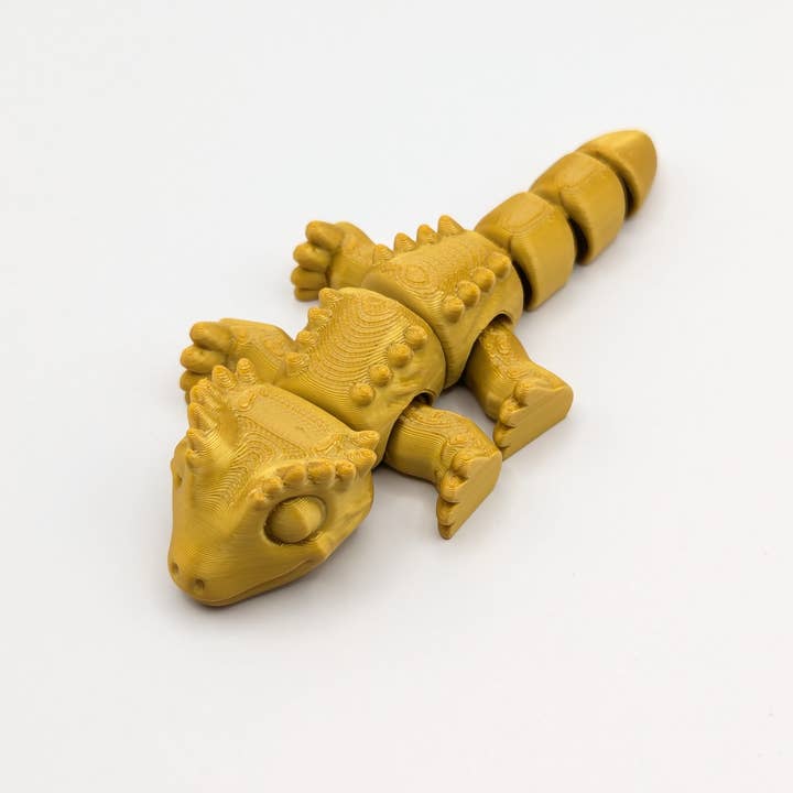 The Midnight Oil - Wholesale Fidget Toy - Kids - 3D Printed Crested Gecko5