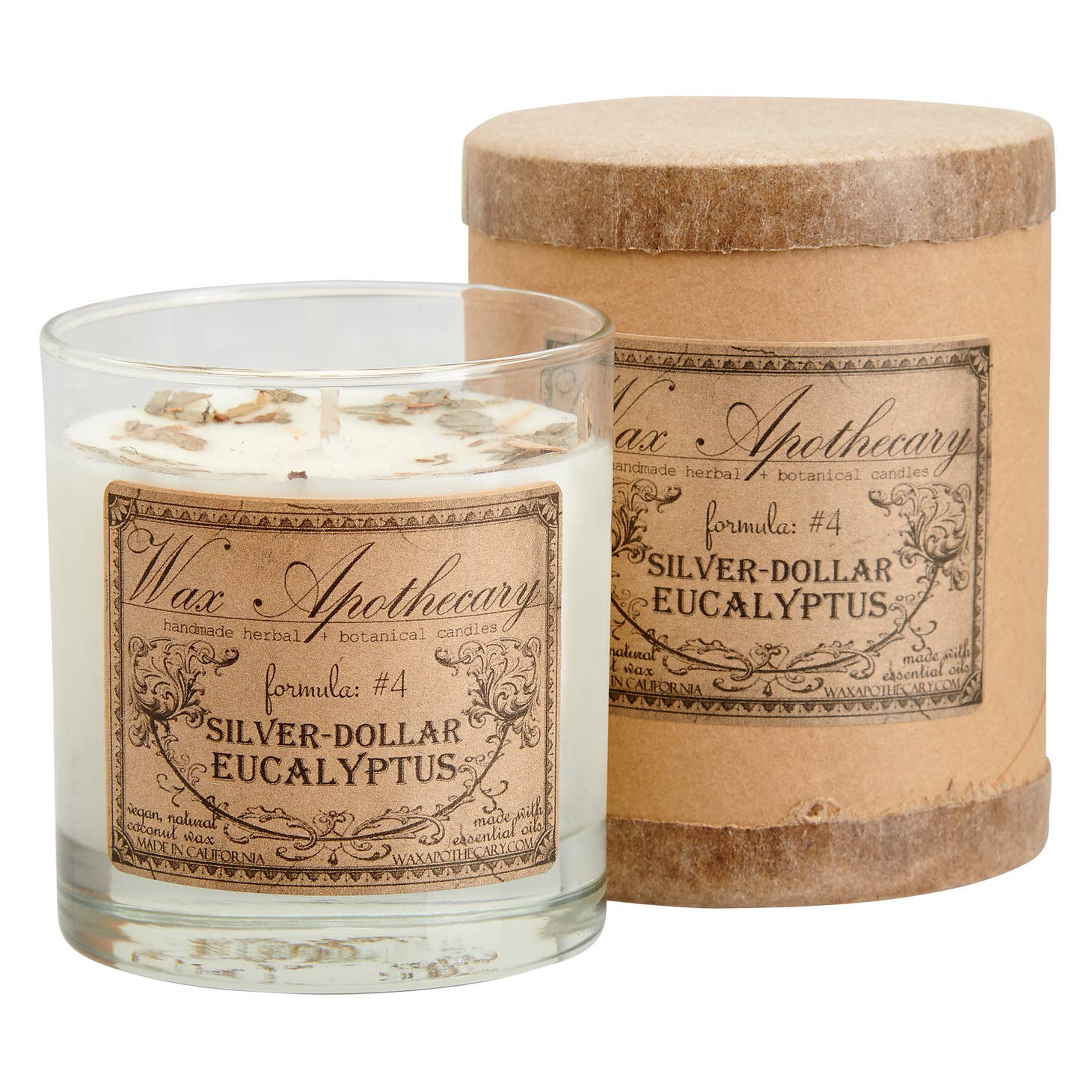Wax Apothecary Siver-Dollar Eucalyptus Candle