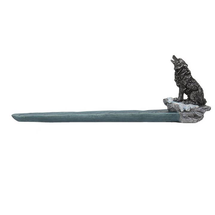 Pacific Trading – wholesale Incense holder – 15117 Grey Wolf Incense Burner