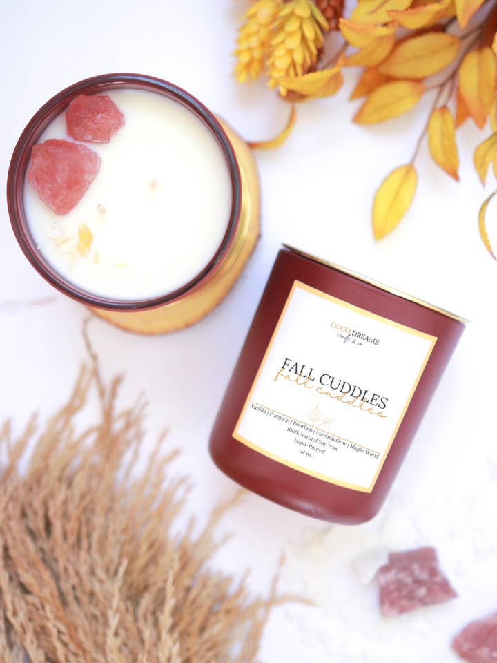 FALL CUDDLES for wholesale by Coco Dreams Candle & Co LLC