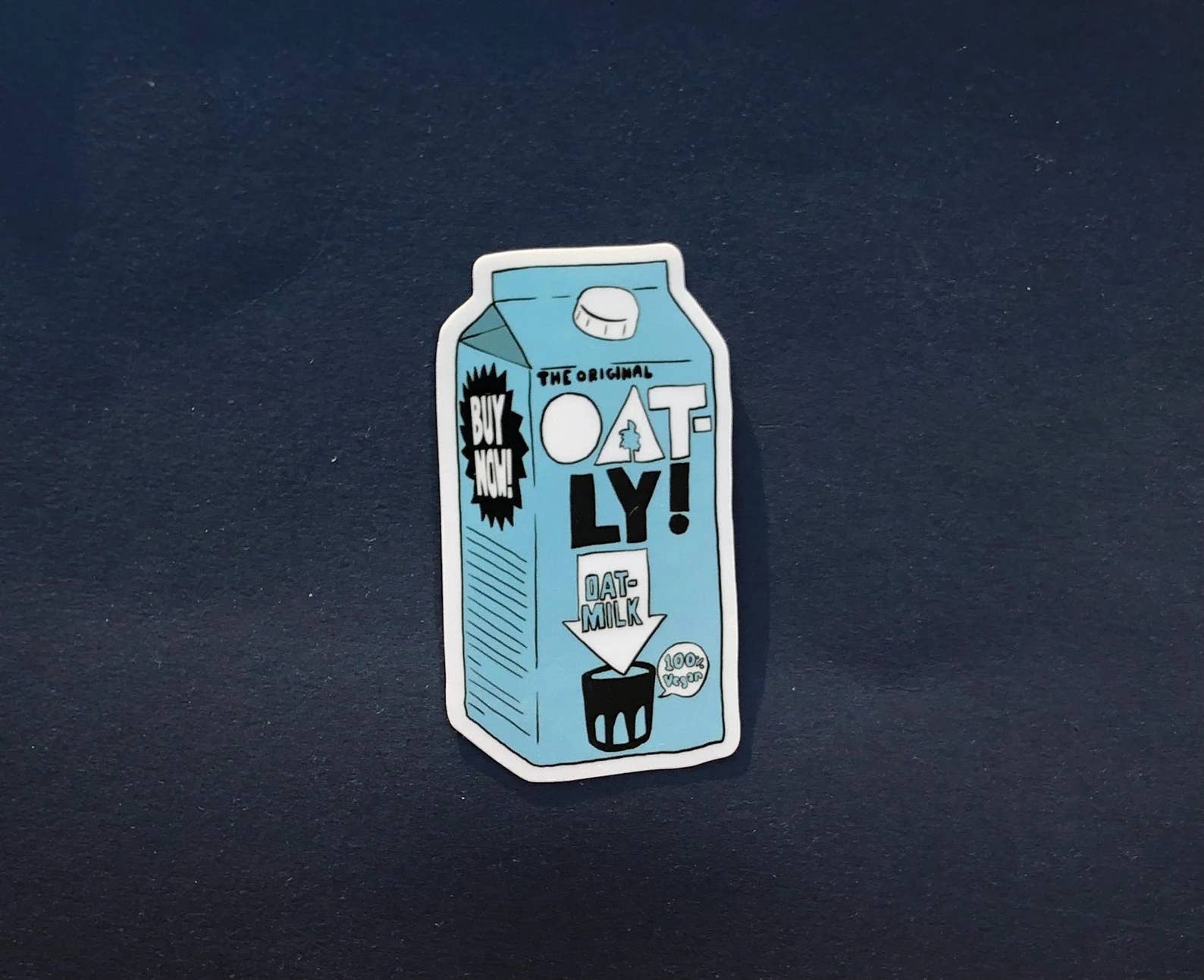 Societal Stickers – wholesale Klistermärke – Havremjölk klistermärke