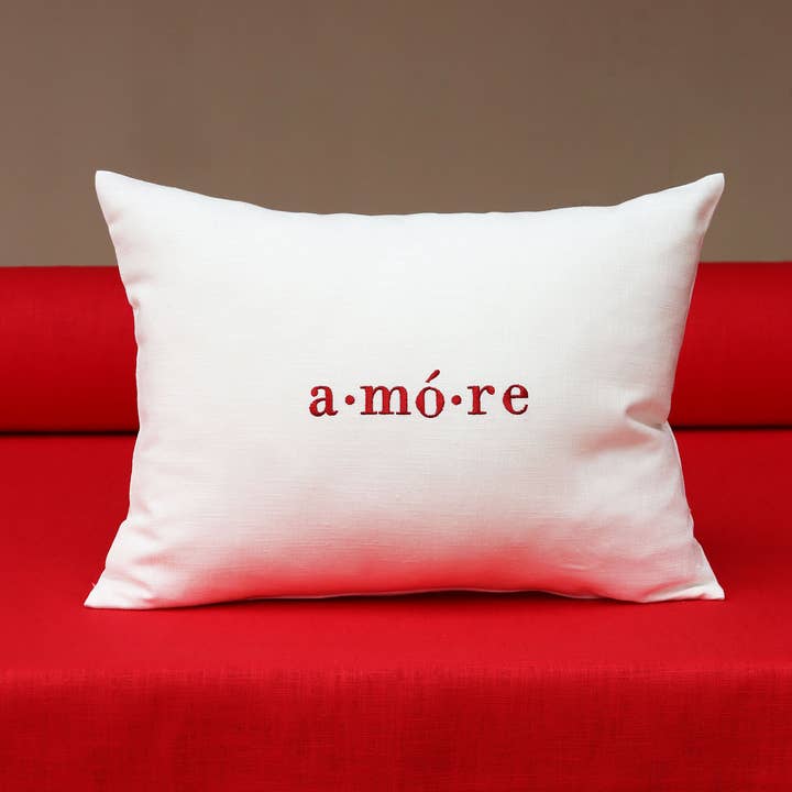 PENSIERI Kissenbezug aus reinem Leinen für den Großhandel von Giardino Segreto