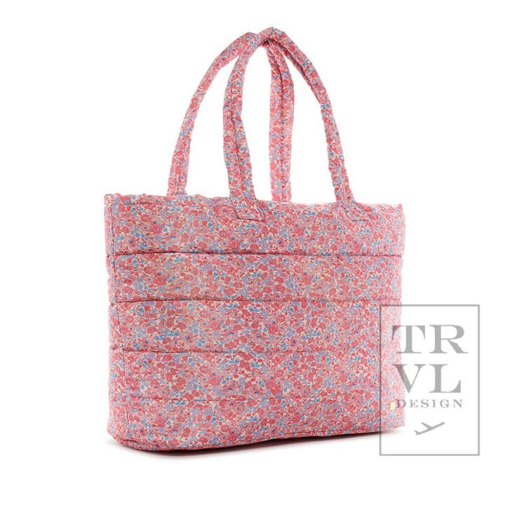 TRVL Design - Wholesale Tote Bag - Women's - Luxe Marseilles Puffer Tote Bag *New!
