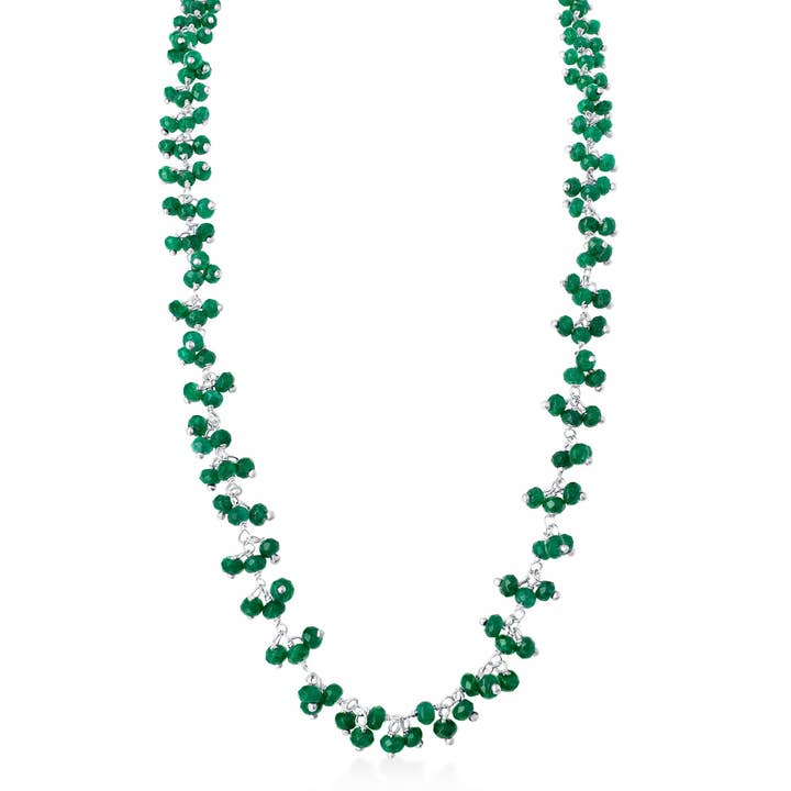 Lucia green necklace for wholesale by Enomis