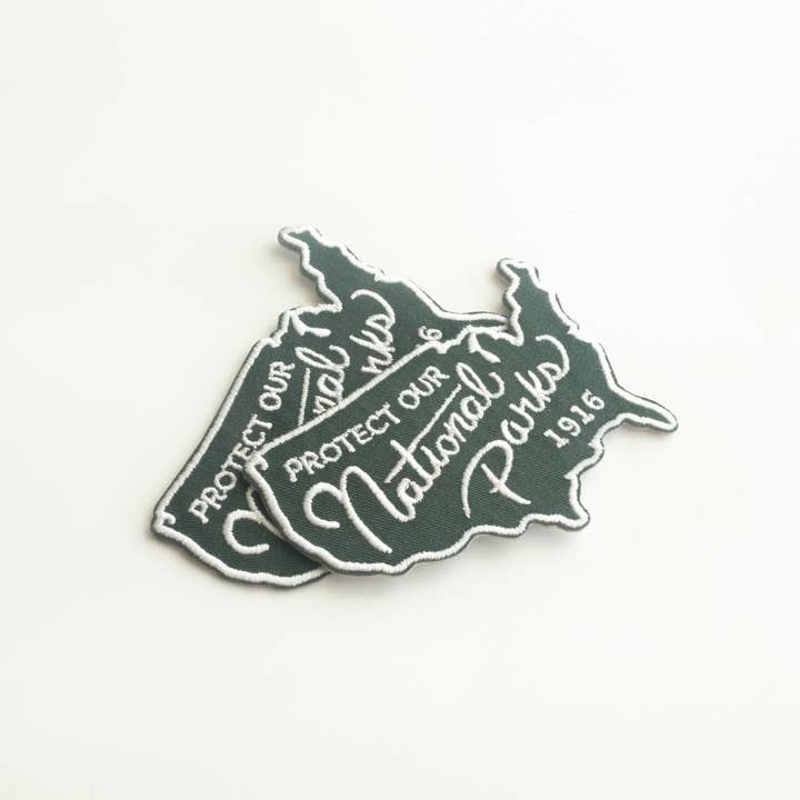 Union Made - Wholesale Patch - Protect Our National Parks Iron-on Patch - 1916