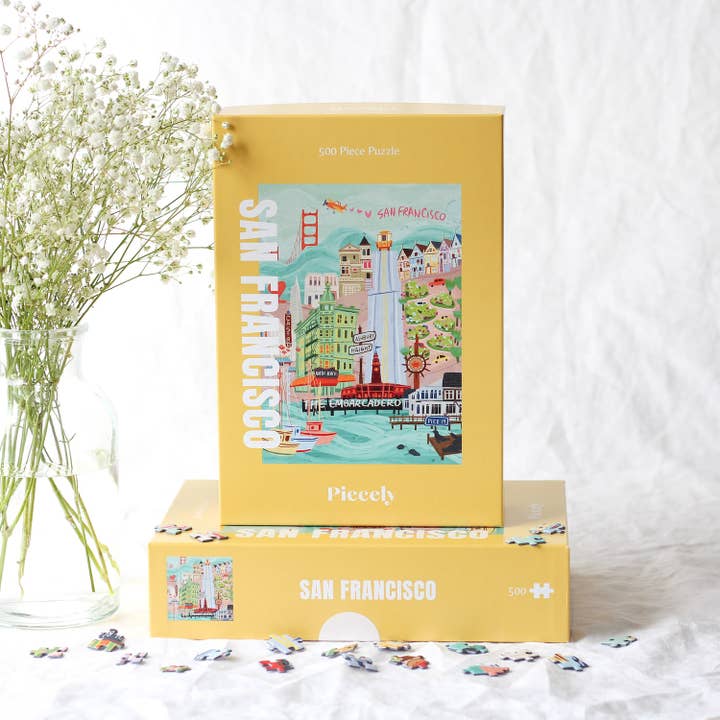 Piecely Puzzles - Wholesale Puzzle - Adult - San Francisco puzzle, 500 pieces5
