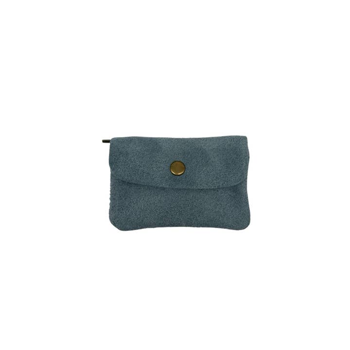 Louisa lee - Wholesale Coin Purse - Women's - SMALL COIN SUEDE LEATHER 11CM2