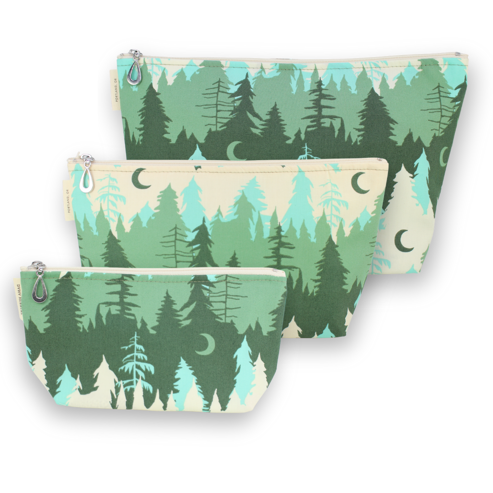 Dana Herbert – bolsa de maquilhagem e cosméticos por atacado – Conjunto de Bolsas de Maquilhagem - P, M, + G (Poupe 2,00 $)9