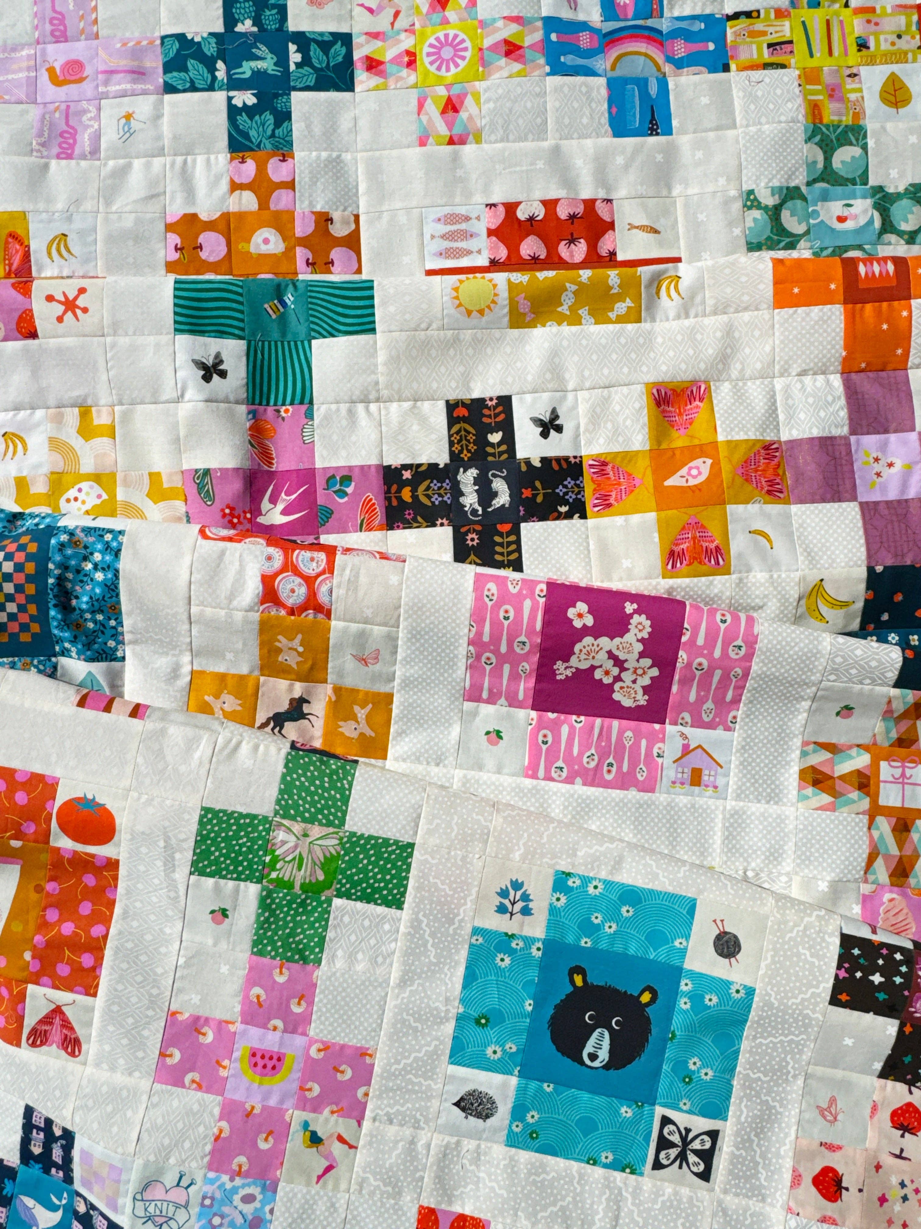emma jean jansen – Engroshandel Hobbyværktøj – • Engros - Poppy Pink Quilt Mønster14