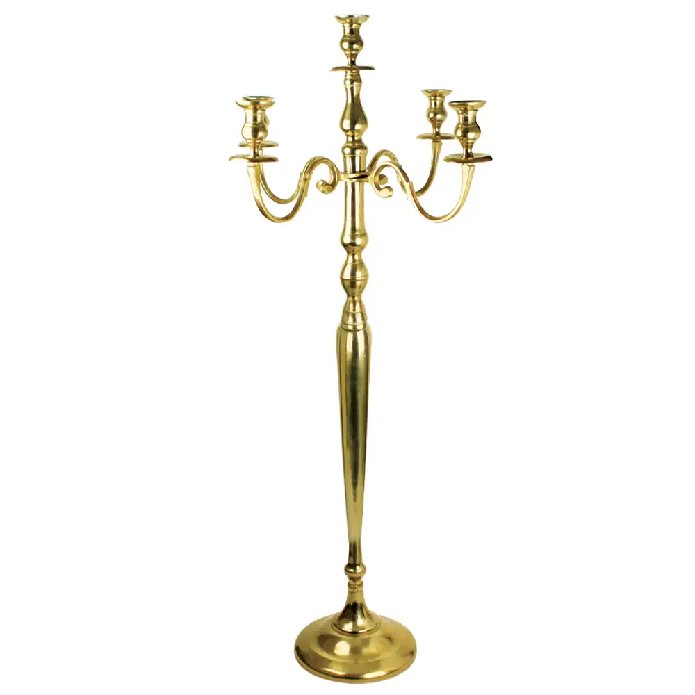 Galore Home - Wholesale Candle Holder - 64" Tall - 5 Arm Candelabra Metal Candle Holder, Grand0