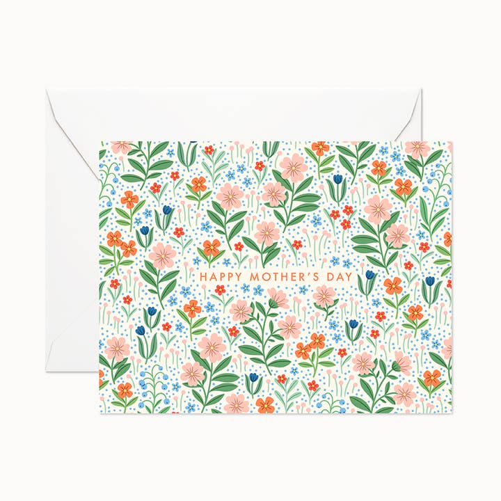 Sweet Fields Mother's Day | Greeting Card for wholesale by Linden Paper Co.