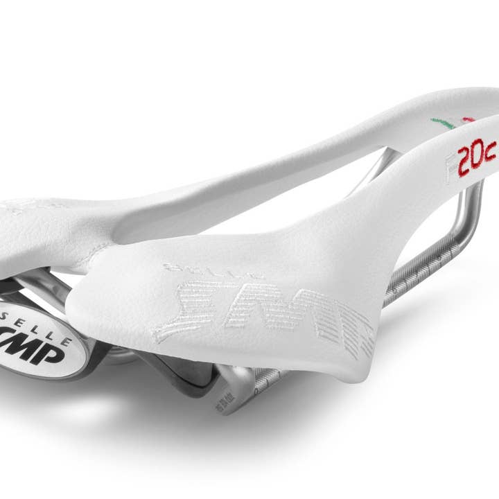 Apparel Now – wholesale Biking accessories – Selle SMP F20C s.i. Bicycle Saddle with Steel Rails (White)0