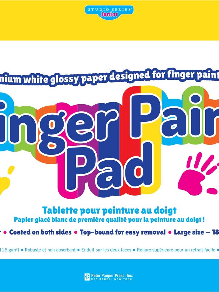 Studio Series Junior Finger Paint Pad for wholesale by Peter Pauper Press