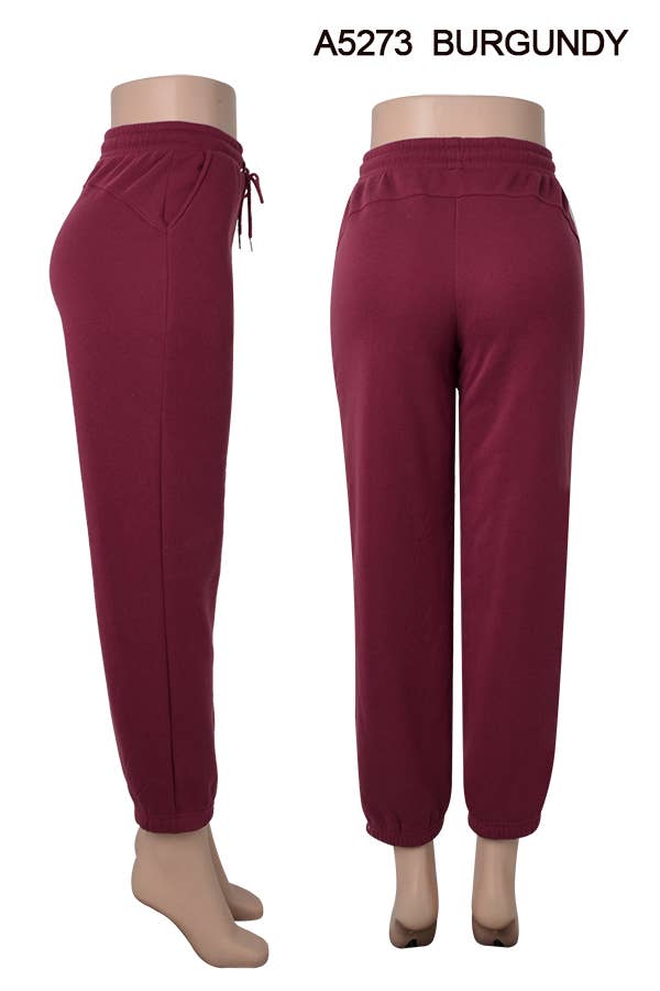 SSImport - Vendita all'ingrosso Pantaloni sportivi/da jogging - Donna - A5273 JOGGER INVERNALE FELPA INTERNA 12PZ/CONFEZIONE2