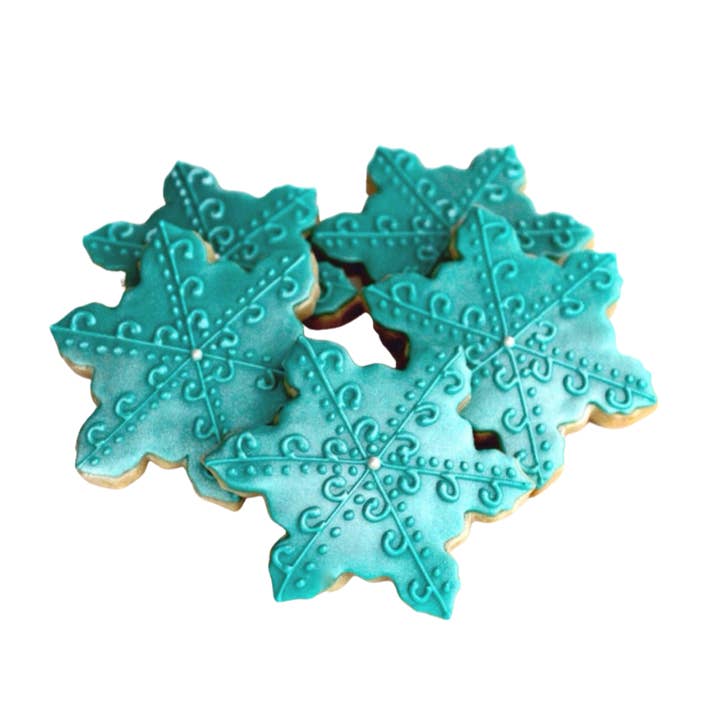 Sweet Sanctions LLC - Wholesale Cookie - Snowflakes Cookies