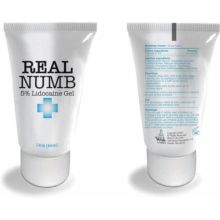 Innovarix - Wholesale Pain Relief Spray/Cream - real numb 5% Lidocaine Anorectal Cream - 1.5 Oz2