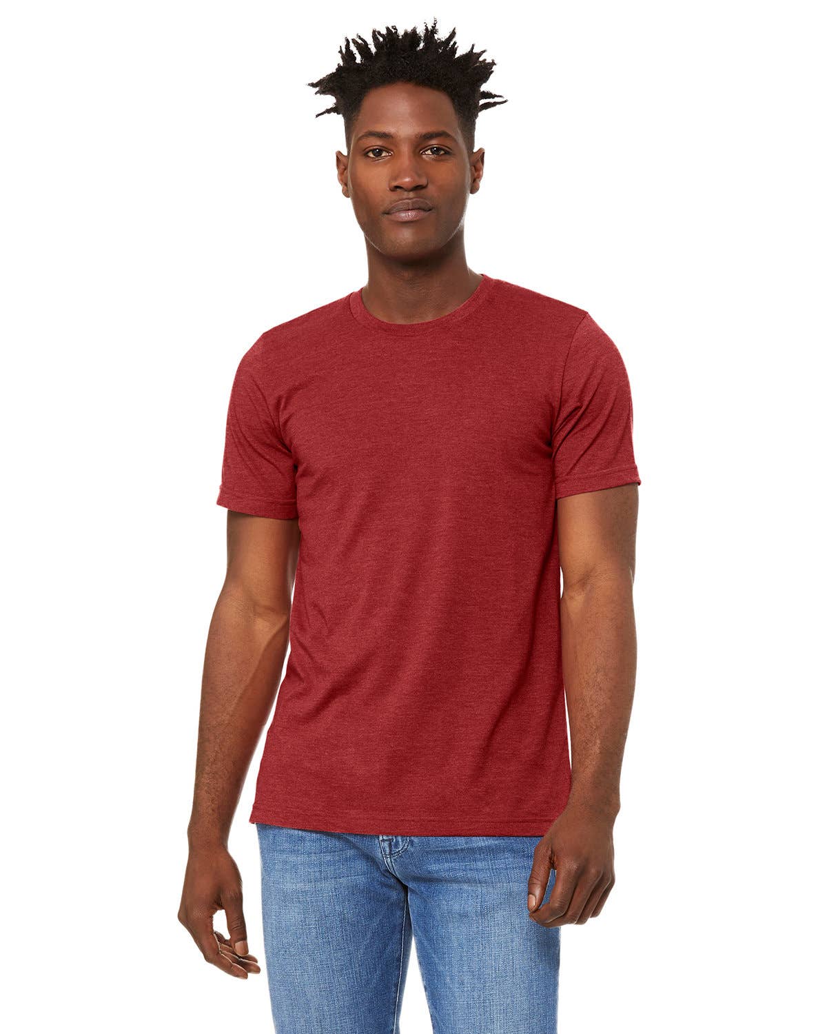 Total Apparel - Wholesale T-Shirt - Men's - Bella + Canvas Unisex Heather Blank CVC T-Shirt | 3001CVC9
