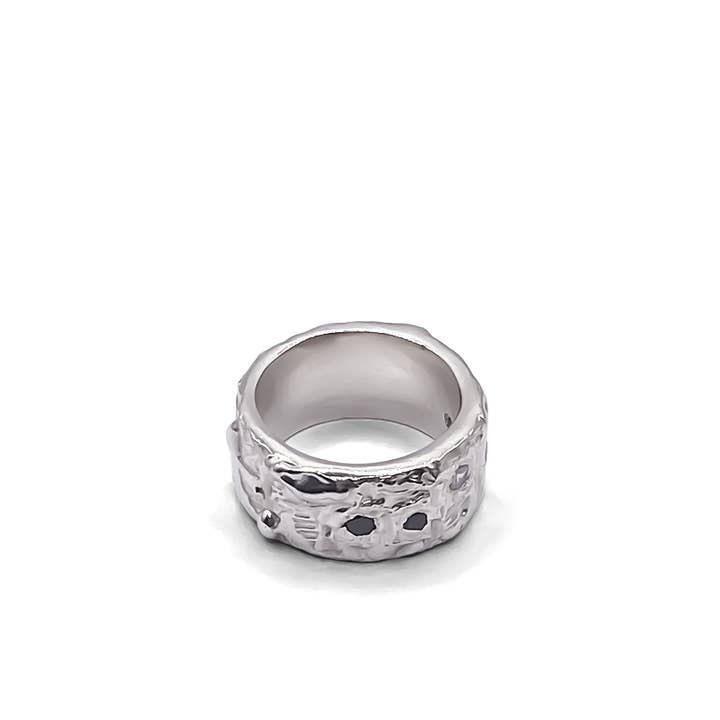 MOCA Jewellery - Wholesale Multi-Stone Ring - Stone Set Band