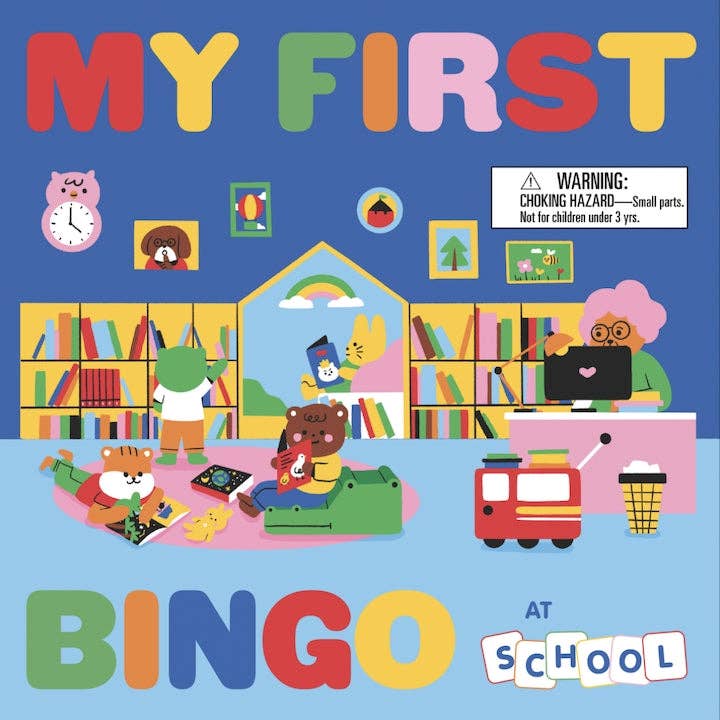 My First Bingo: At School by Laurence King Publishing (Game) for wholesale by HACHETTE UK LTD X LAURENCE KING