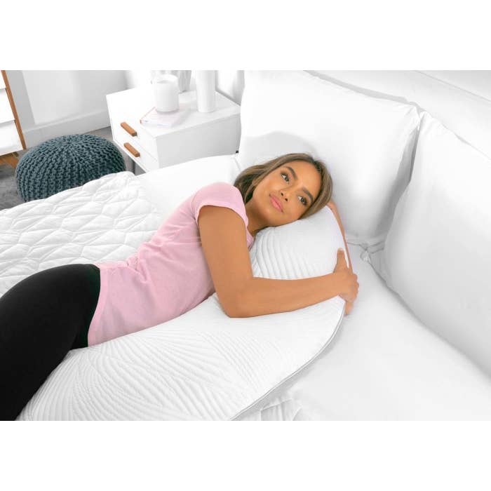 React Body & Maternity Pillow - Cooling - Dual-Sided U-Shaped for wholesale on Faire