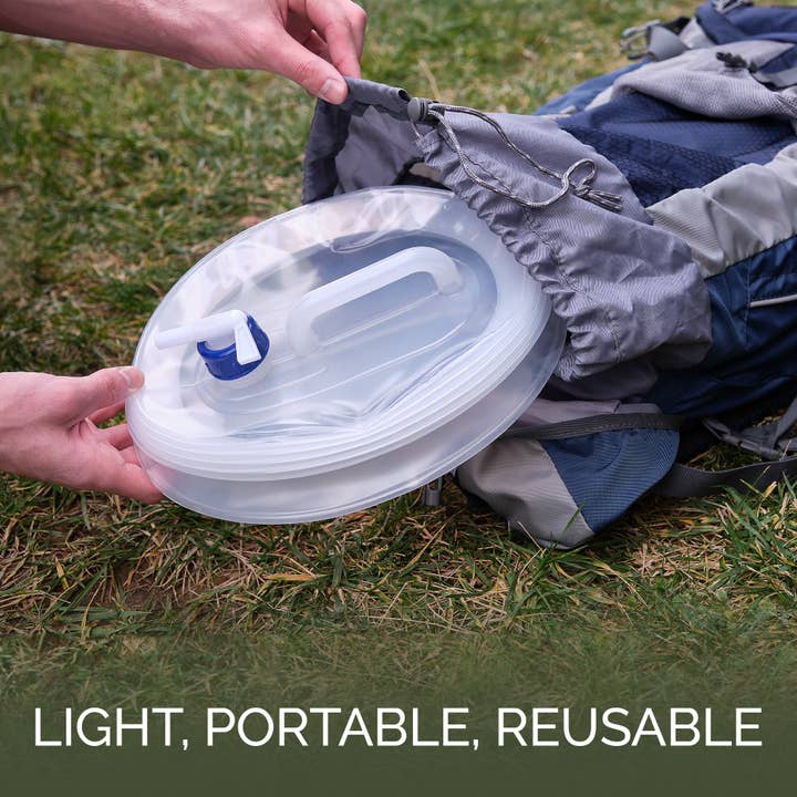 Crystalia - Wholesale Water Bottle - Collapsible Water Container, Accordion Jerrycan, 2.6 Gal3