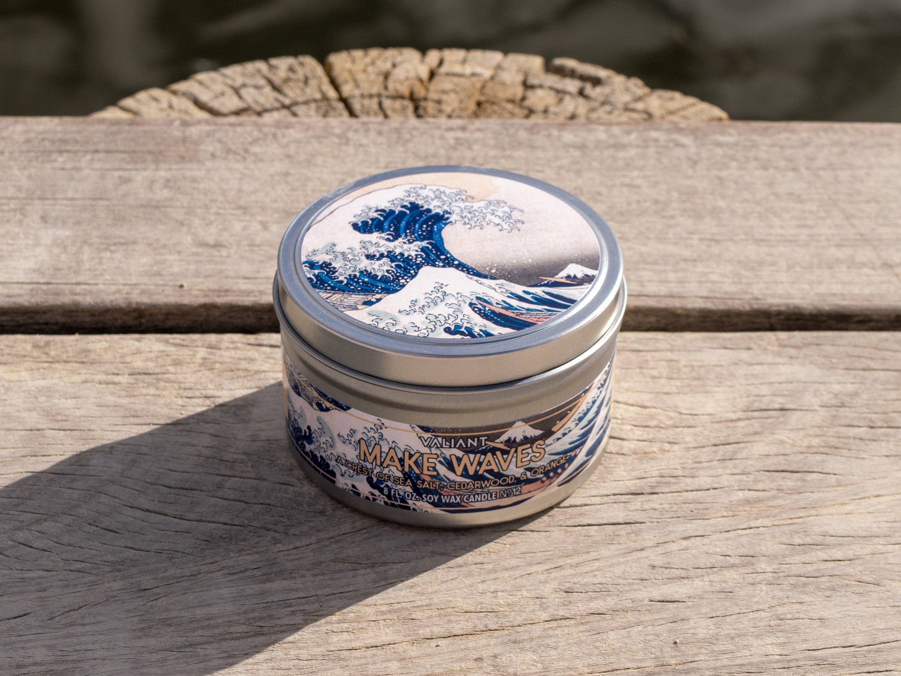 Valiant Candle - Wholesale Travel Candles - Make Waves5
