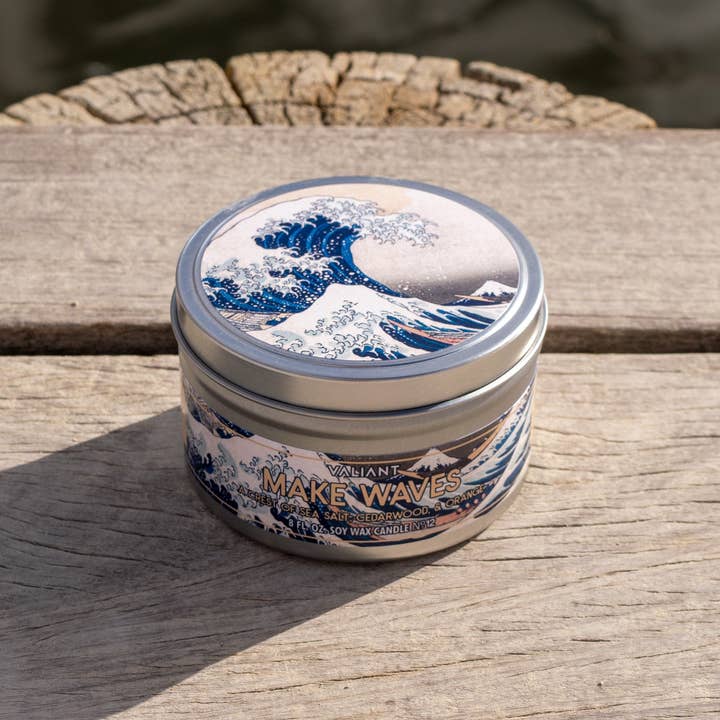 Valiant Candle - Wholesale Travel Candles - Make Waves5