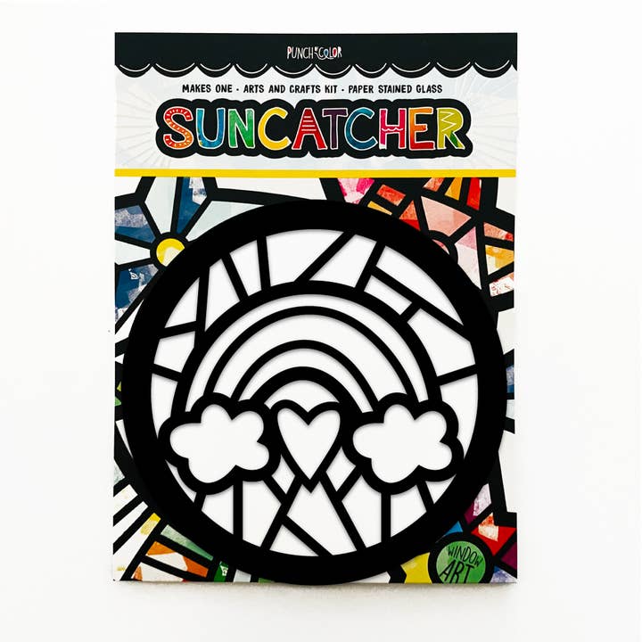 Rainbow Suncatcher Kit for wholesale by Punch of Color