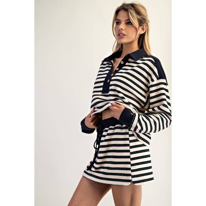 STYLE USA - Wholesale Skirt - Women's - NEW Striped Mini Skirt13