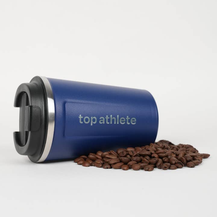 Top Athlete - Wholesale Insulated mug/tumbler - Reusable Coffee Cup Blue | 380ml - 13oz1