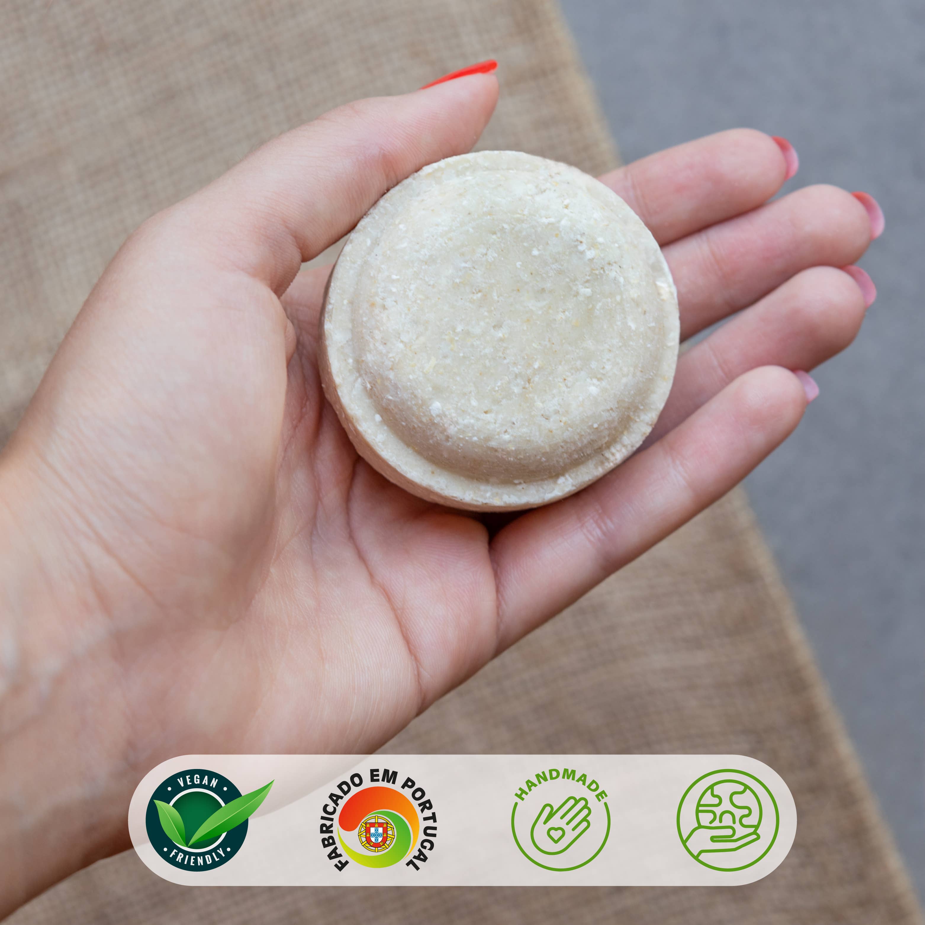 Tradição Natural - Wholesale Shampoo Puck/Solid Shampoo - White label Solid Shampoo brand! 1