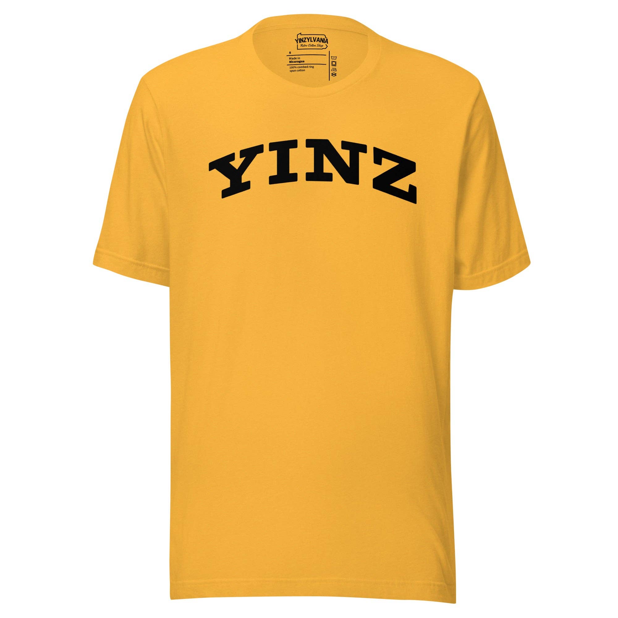 Yinzylvania - Wholesale Screen Printed T-Shirt - Unisex - YINZ - Collegiate7