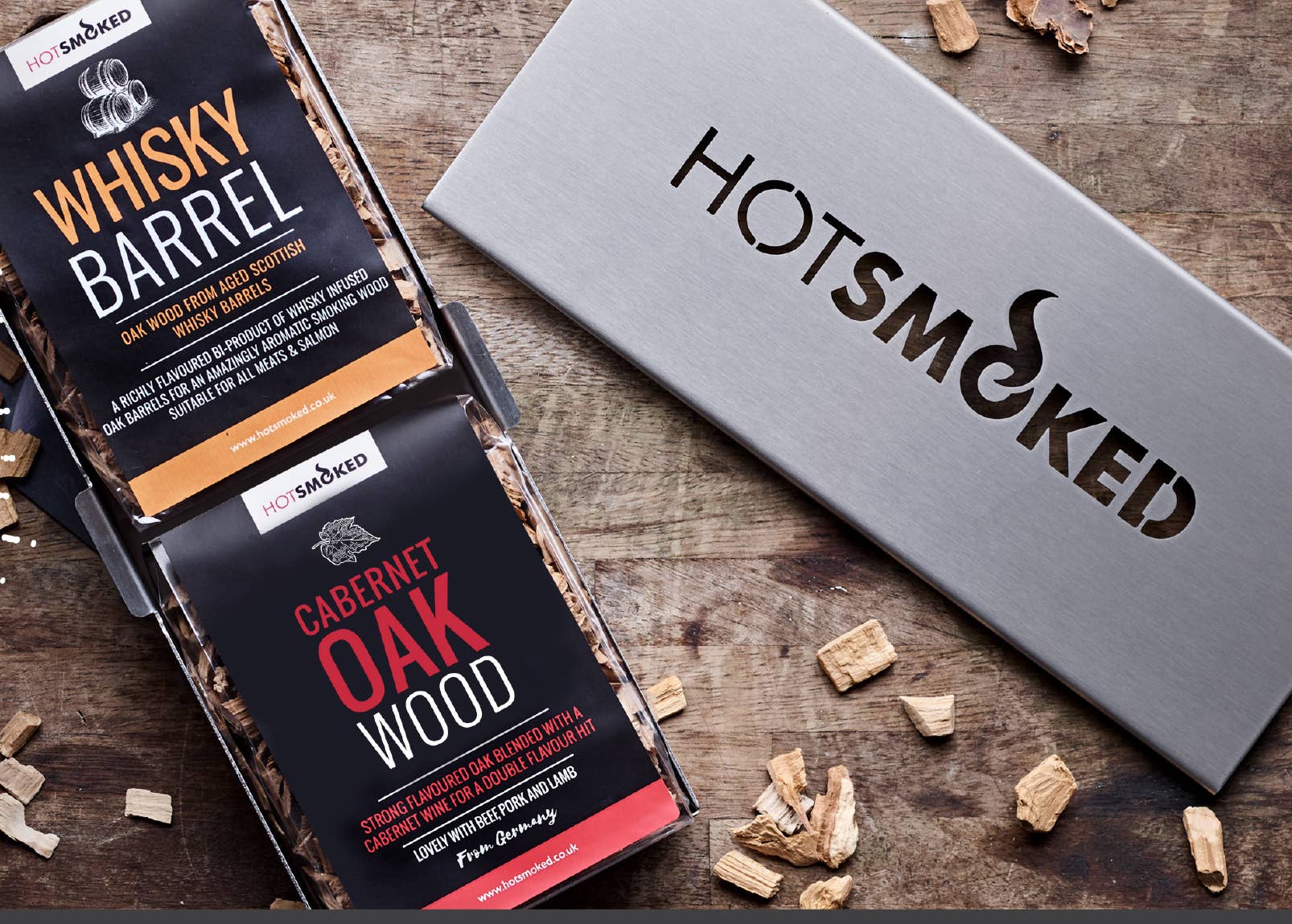 Hot Smoked – wholesale DIY food kit – Smoke, Whisky & Wine in a Box2