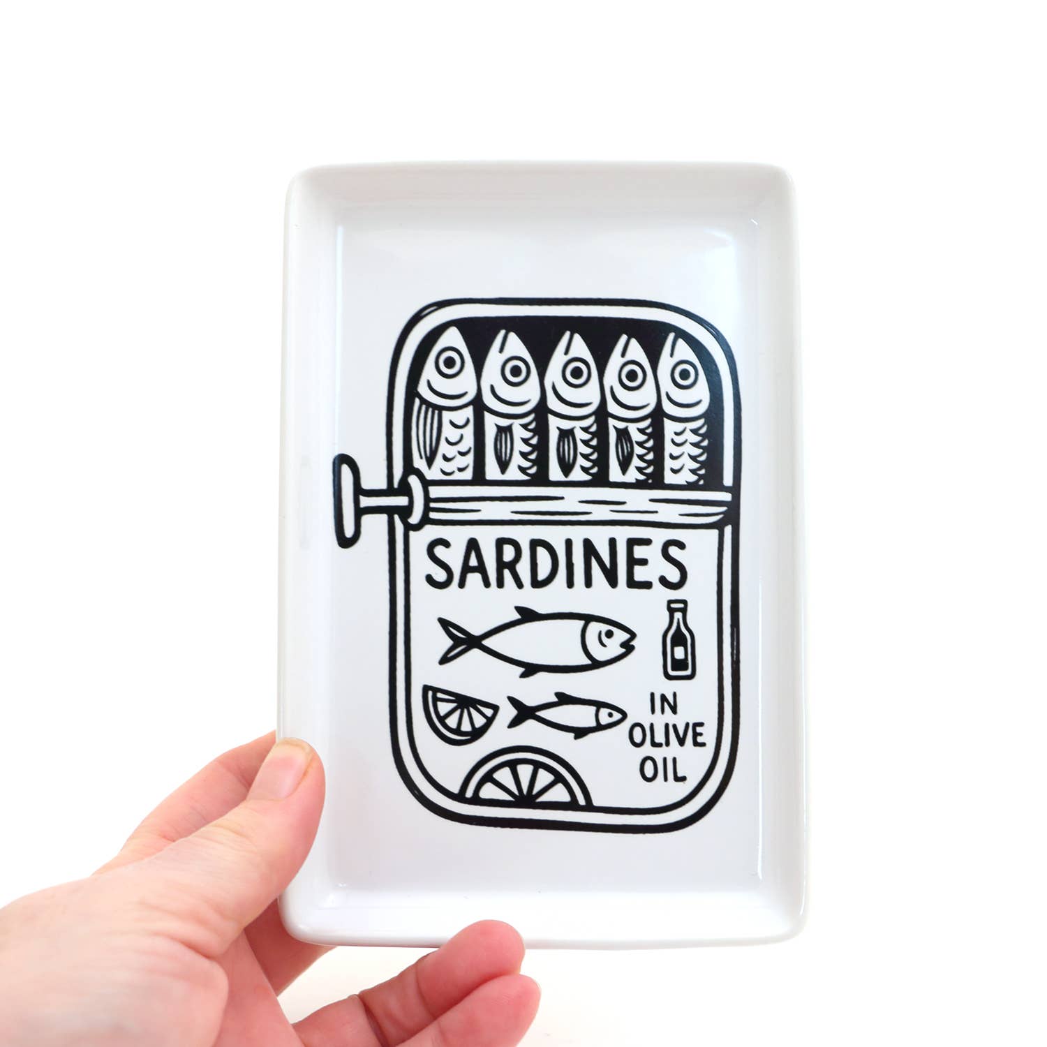 Lenny Mud - Wholesale Decorative Tray - Sardines in can Tray, Olive oil dipping dish or trinket0