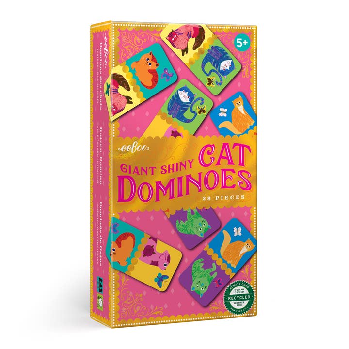 Cat Giant Shiny Dominoes for wholesale by eeBoo
