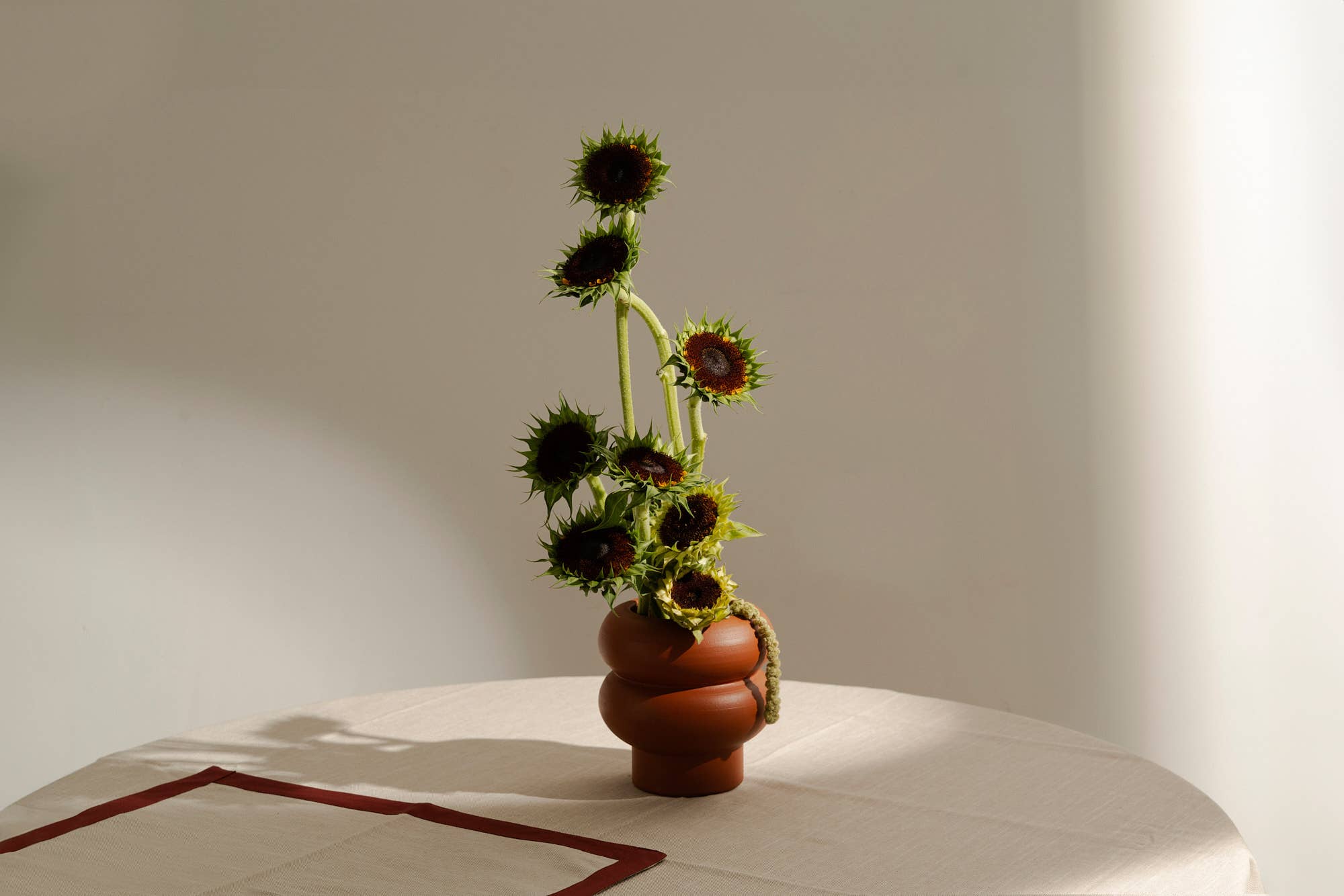 o cactuu - Wholesale Vase - Ripple Vase Small - Terracotta - Perfect for flowers1