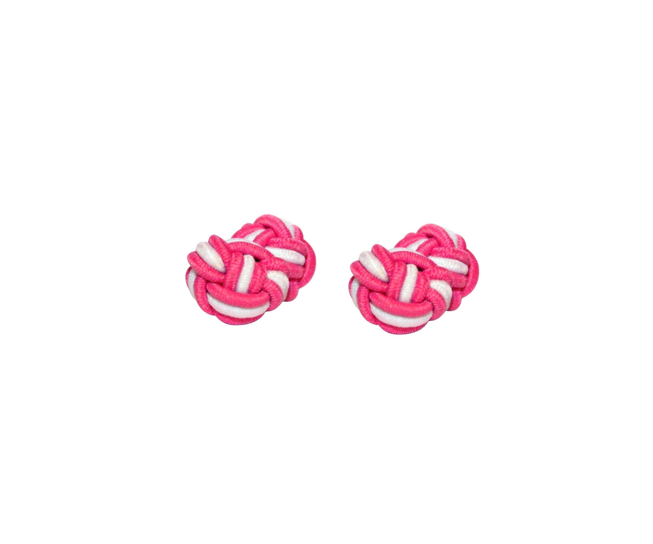 AusCufflinks – wholesale Cufflinks – Pink & White Sphere Cufflinks1