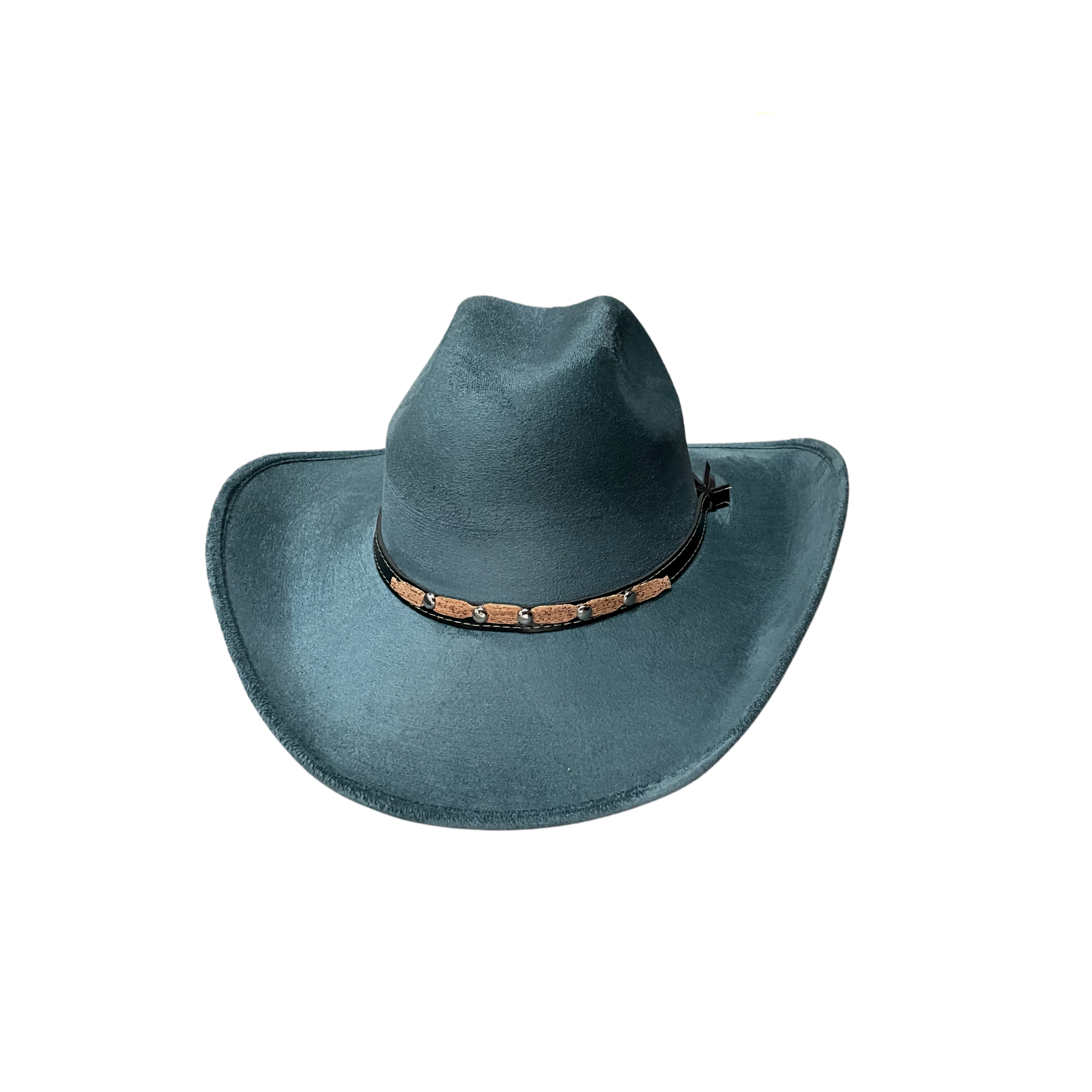 The Modern Cactus Co - Vente Chapeau de cowboy – unisexe - Chapeau de cowboy western en suède végétalien unisexe16