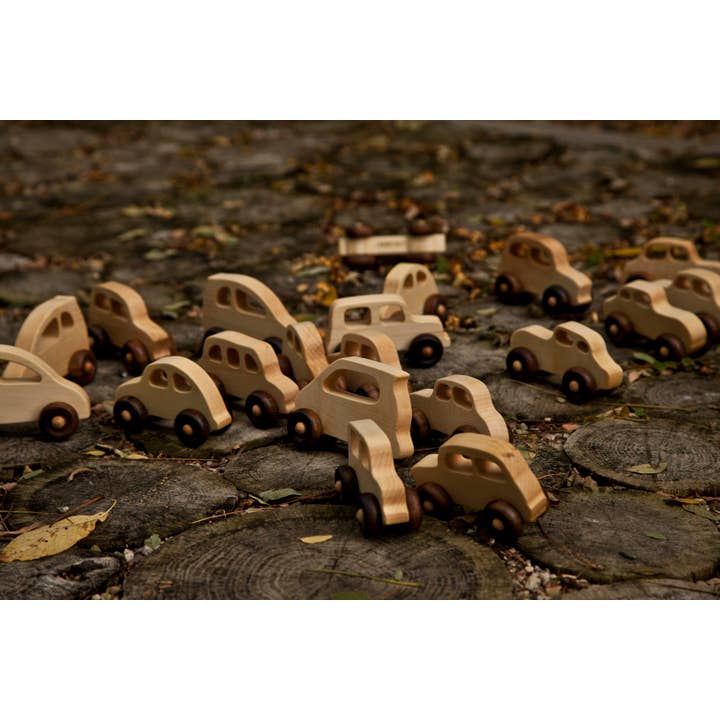 Wooden Story - Wholesale Wood Toy - Kids - english taxi - car