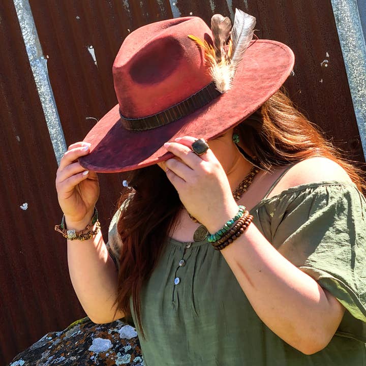 The Jewelry Junkie - Wholesale Cocktail/Statement Ring - Genuine Labradorite Ring Square Antique Copper 012xa2