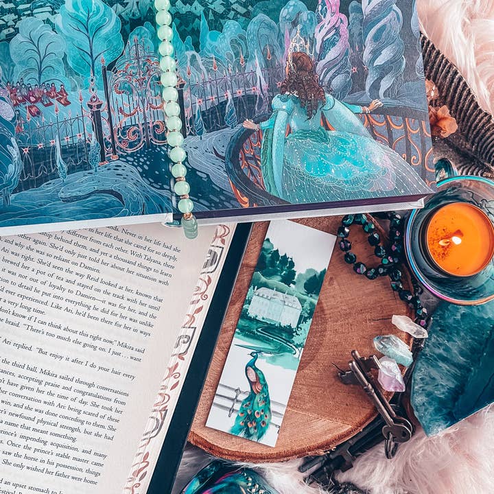 Mirkwood Scribes - Wholesale Bookmark - Fancy Peacock Bookmark2