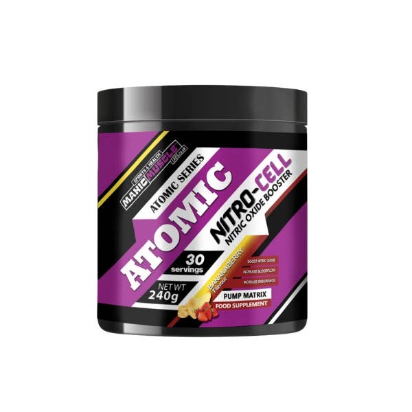 Advanced Muscle Nutrition – wholesale Oral supplement/vitamin – MML Atomic Nitro-Cell™ Nitric Oxide Pump Booster 240g2