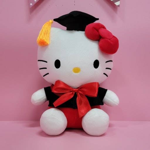 Sanrio Graduation Plush Doll – Limited Edition for wholesale by K-Wonderland