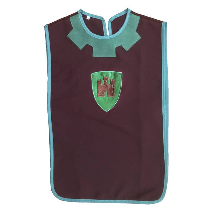 KALID MEDIEVAL - Venta al por mayor Disfraz - Niños - TABARDO KAMELOT MARRÓN - ST816, ST817, ST818