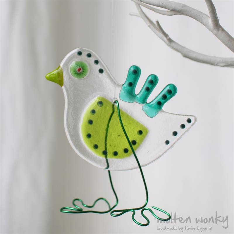 molten wonky – wholesale Decorative figurine – Quirky Birds0