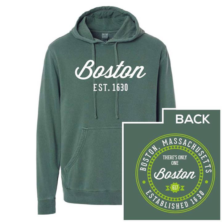 Boston Established Hoodie for wholesale by My City Gear