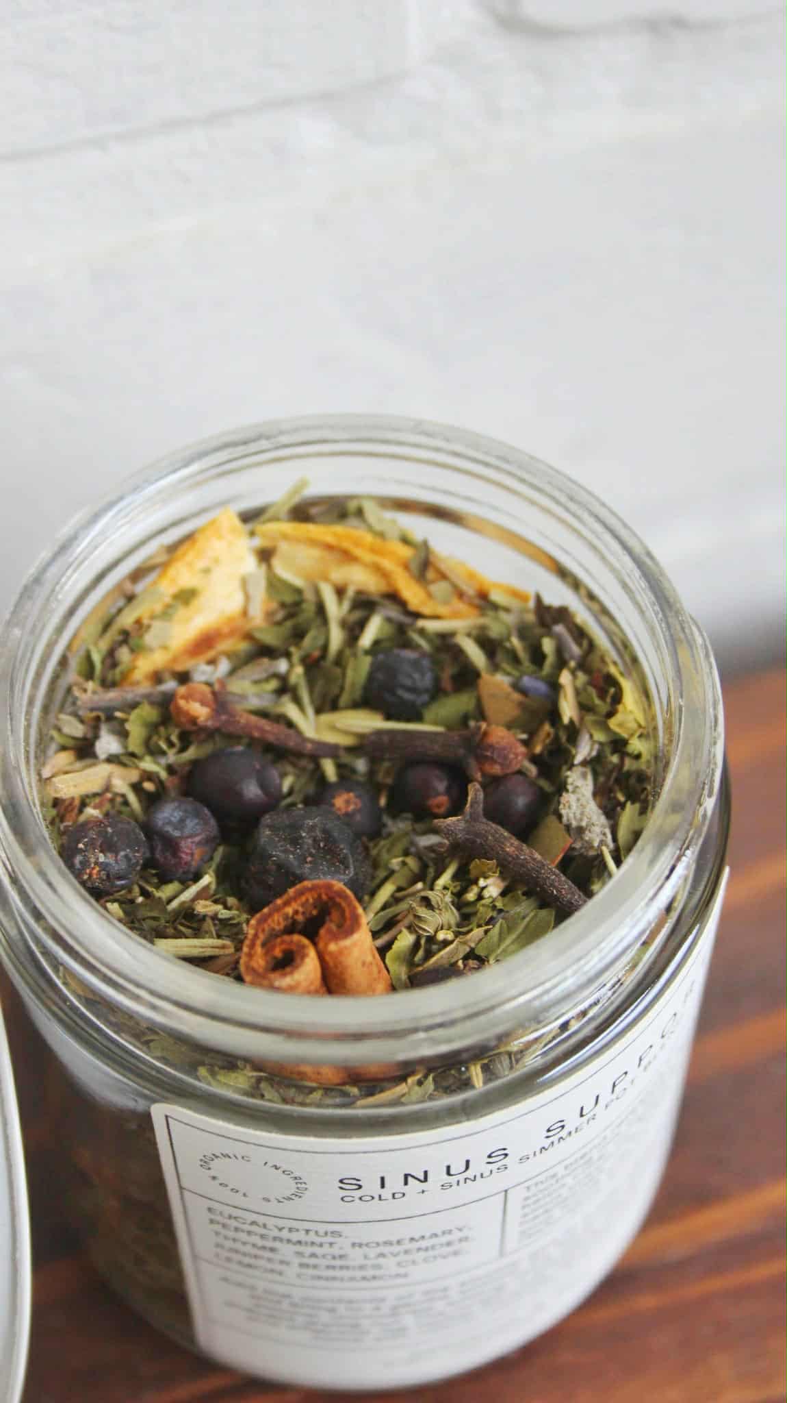 Simply Happy - Wholesale Potpourri - Sinus Support | Cold + Sinus Simmer Pot Blend3