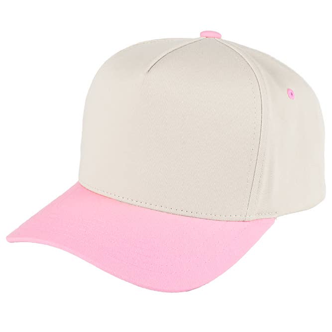 Hana - Wholesale Baseball Cap - Kids - C.C KIDS Two Tone Canvas Trucker Cap